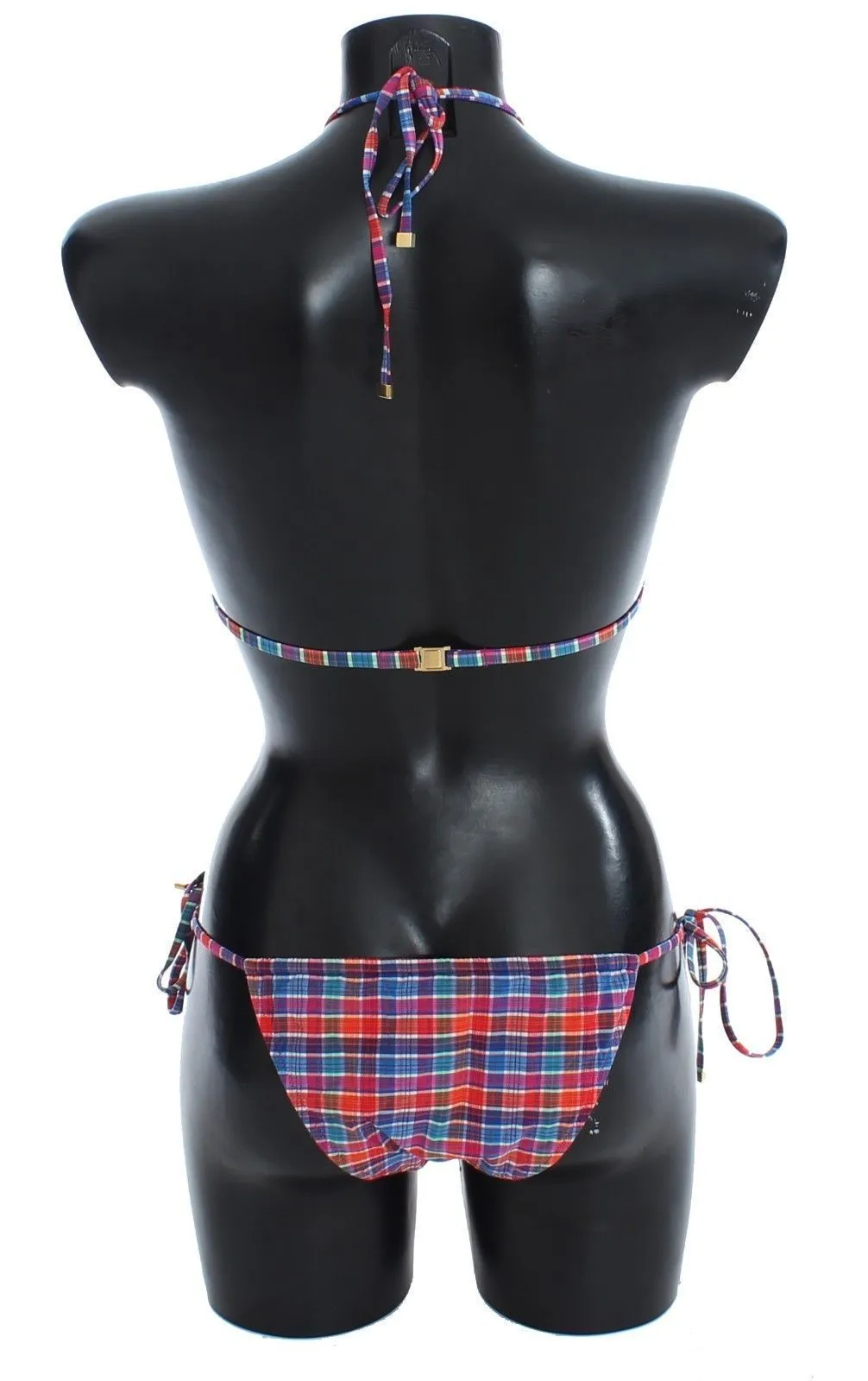 Multicolor Two Piece Swimsuit Bikini Beachwear