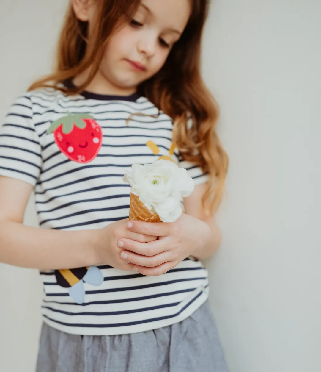 Multicoloured Stripe Print Top