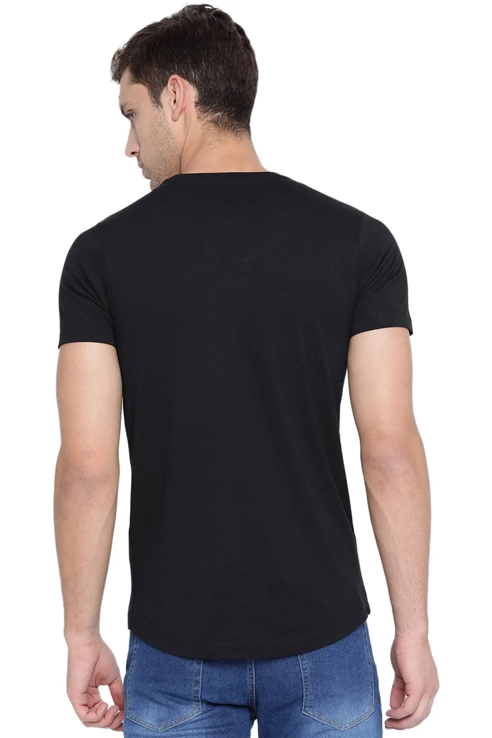 Muscle Fit Crew Neck T Shirt