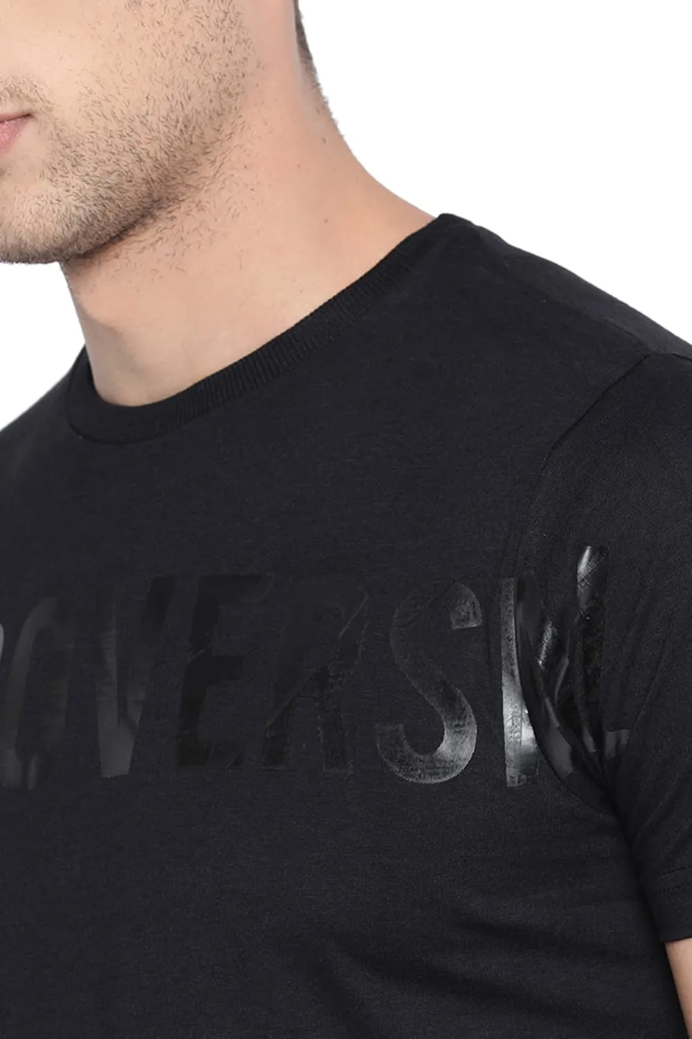 Muscle Fit Crew Neck T Shirt