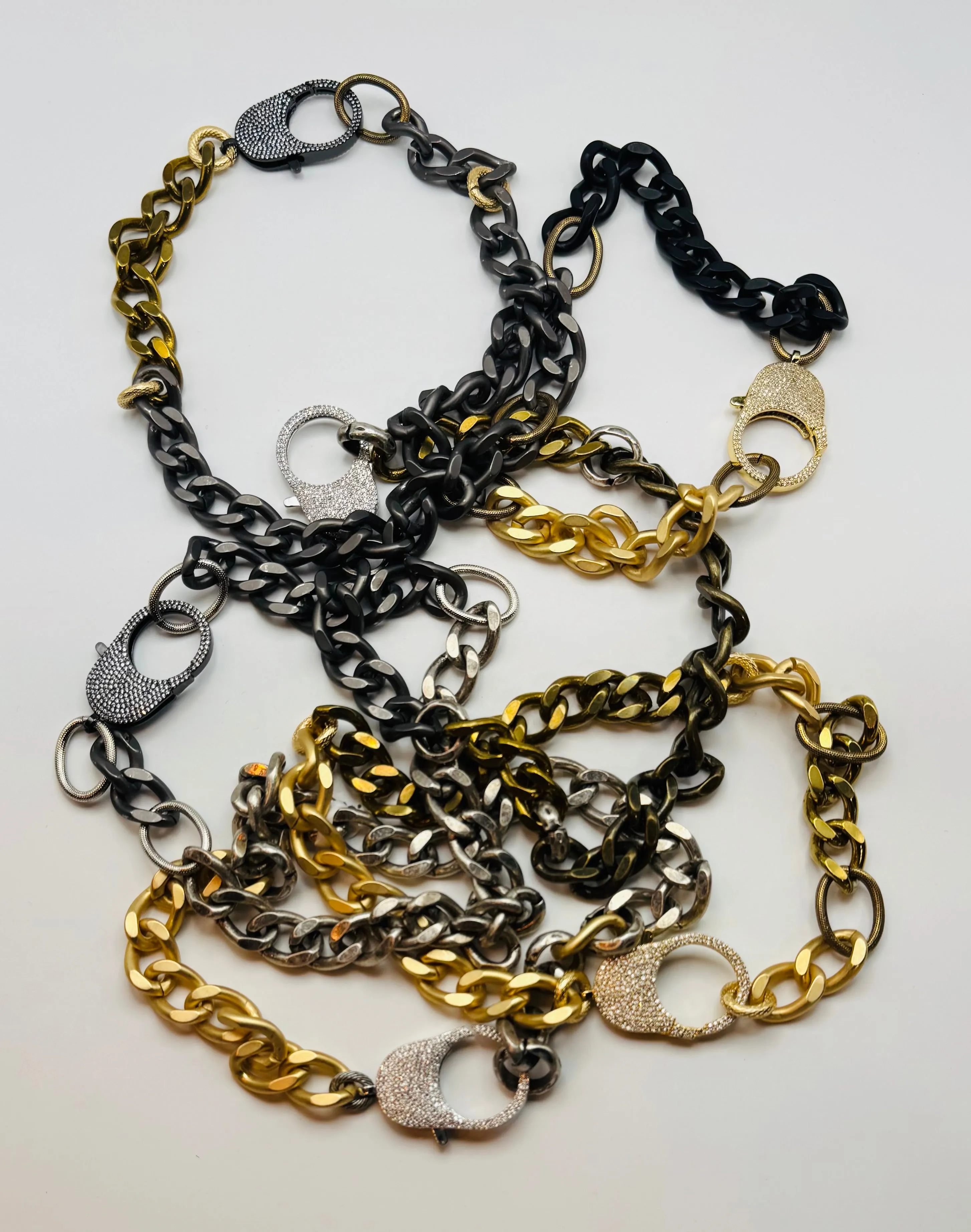 MVJ Mix Metal Chokers