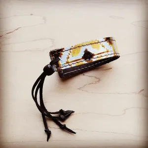 Narrow Reversible Cuff in Yellow