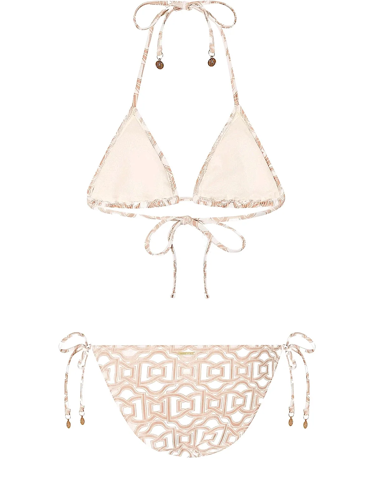 Nautical Chain Triangle-Nautical Chain String Bikini