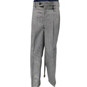 Navada Daks Black and White Trousers