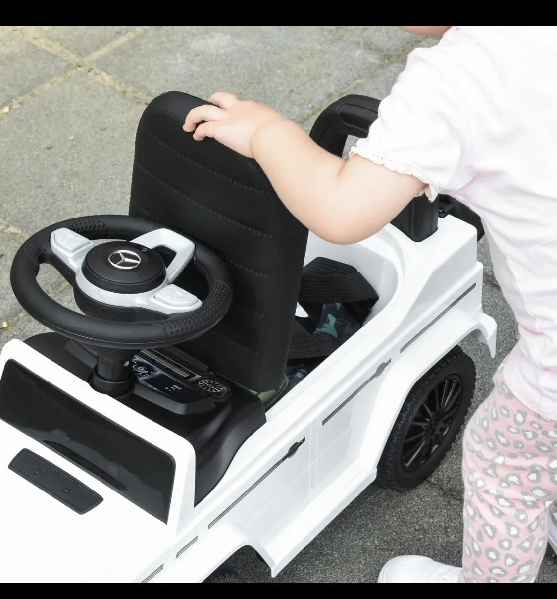 New 2025 | Mercedes Push Car G-Class | Storage | Anti Flip Device