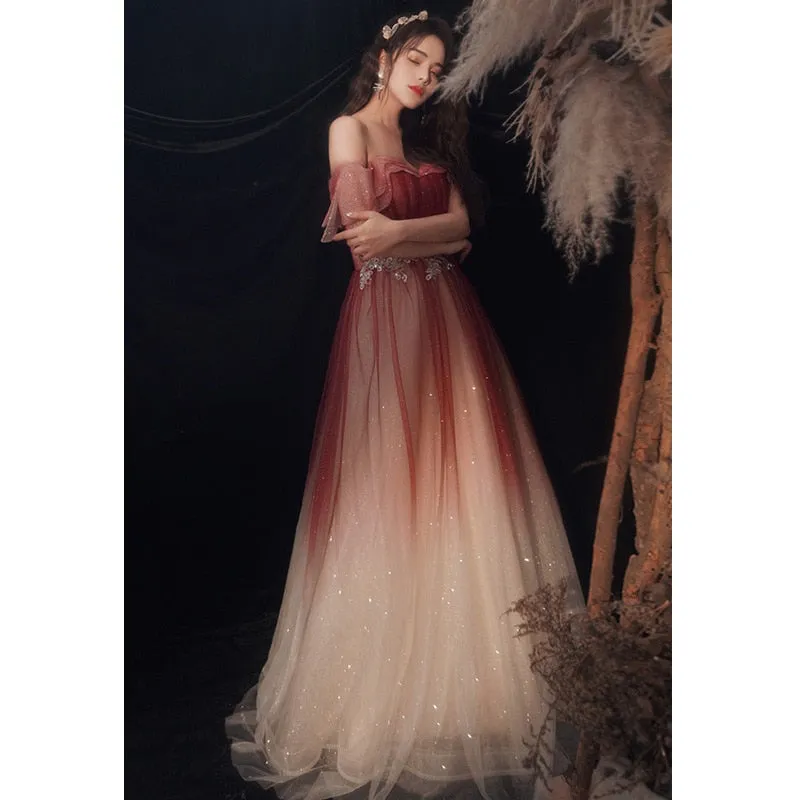 New Evening Dress Looks Thin Temperament