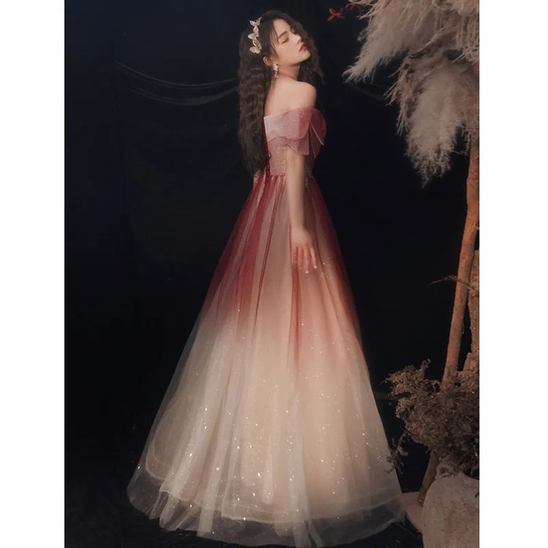 New Evening Dress Looks Thin Temperament