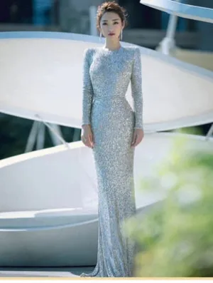 New Evening Dress Looks Thin Temperament