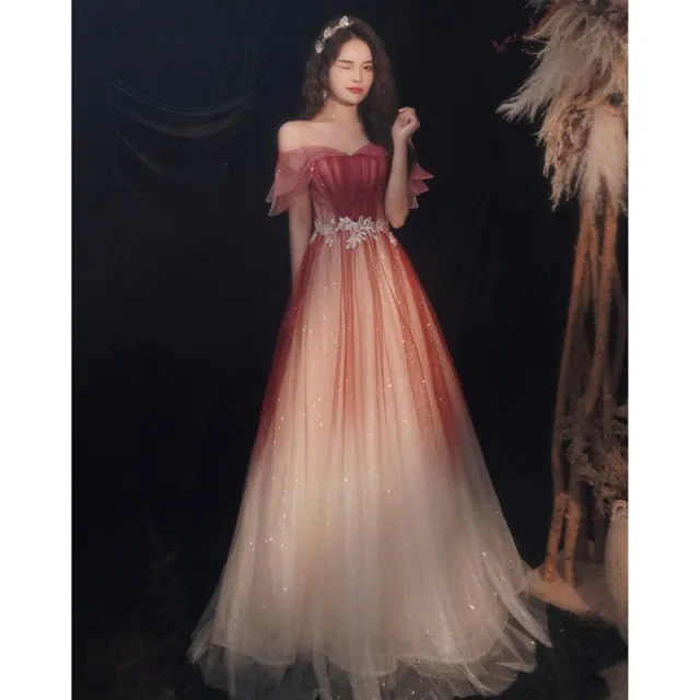 New Evening Dress Looks Thin Temperament