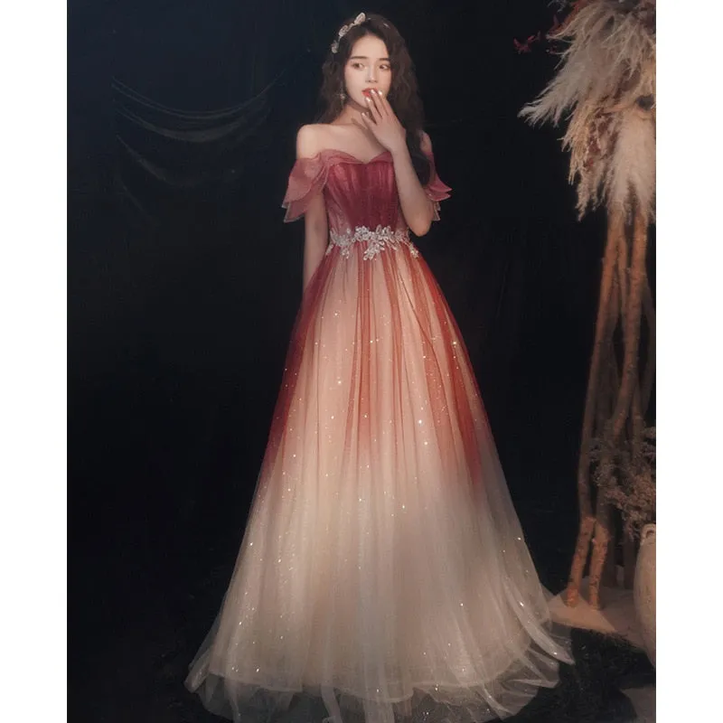 New Evening Dress Looks Thin Temperament