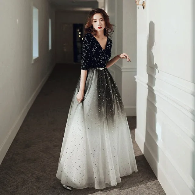 New Evening Dress Looks Thin Temperament