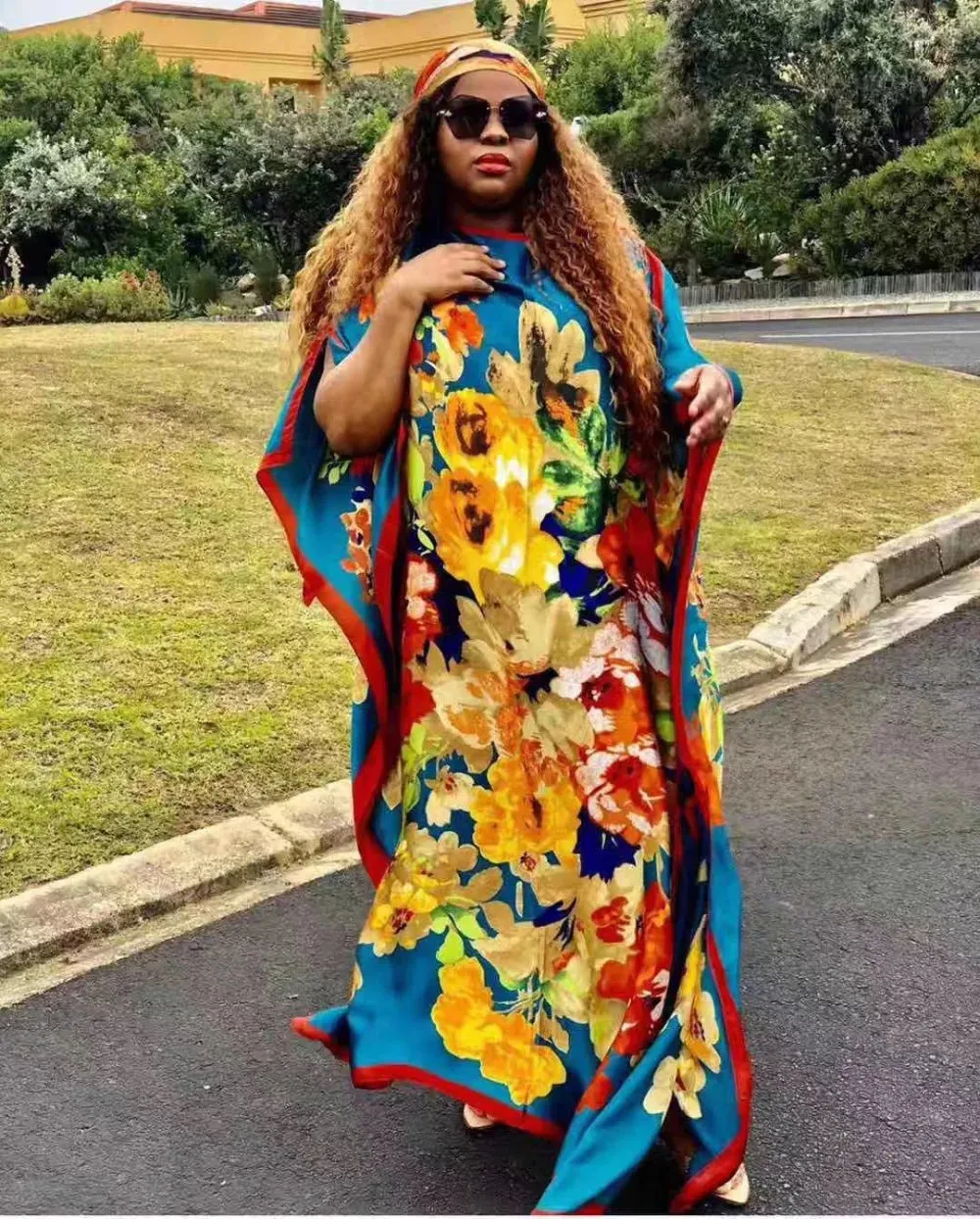 New Winter African kimono