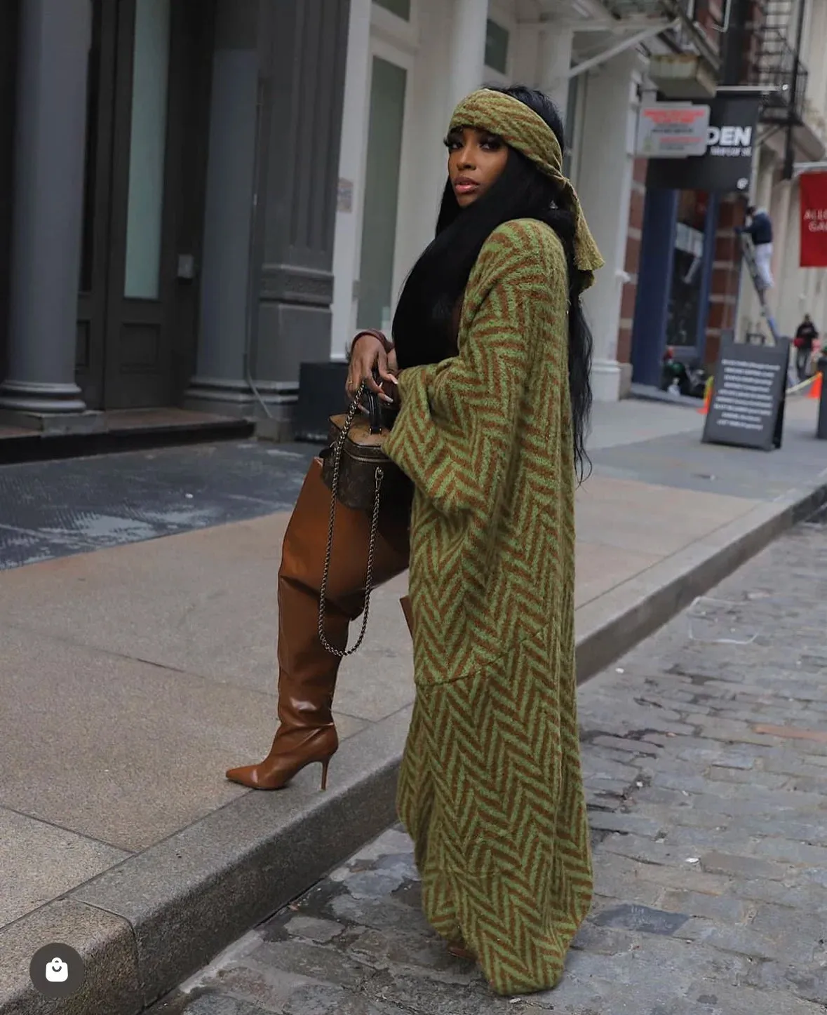 New Winter African kimono