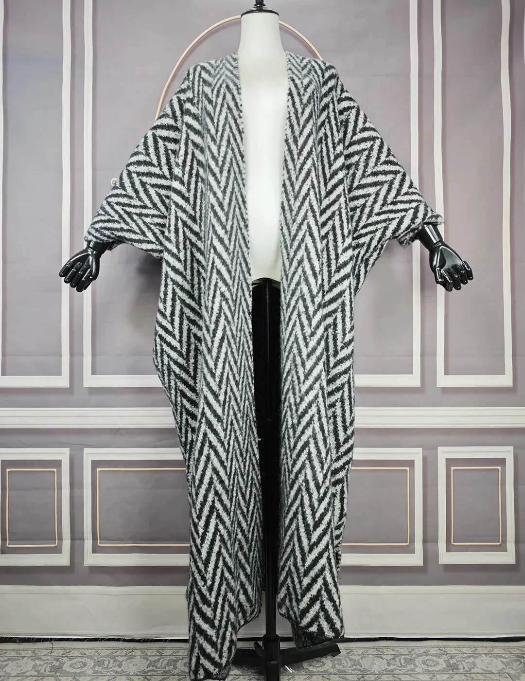 New Winter African kimono
