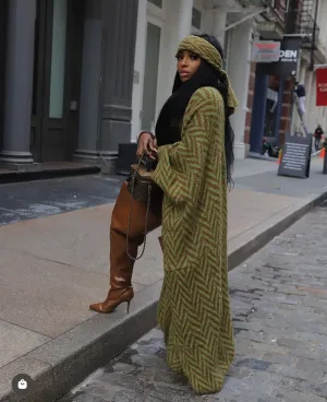 New Winter African kimono
