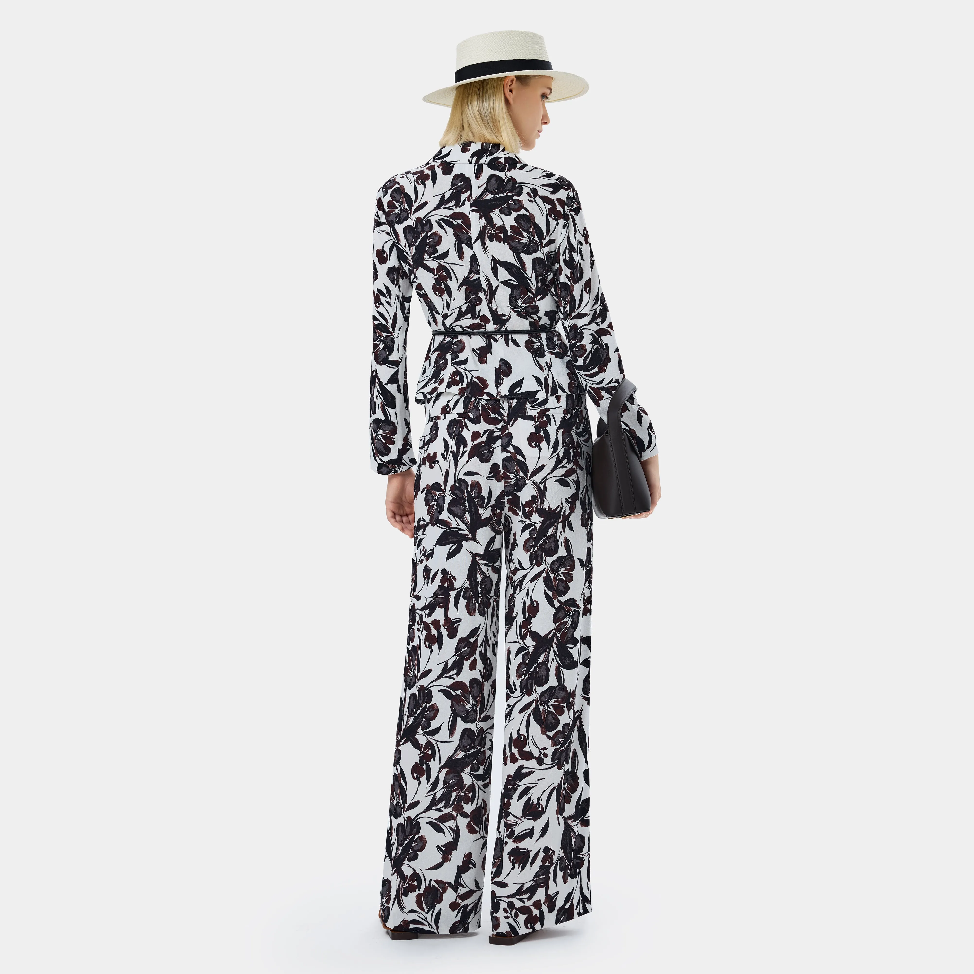 NOIR FLORAL FUSION PANTS