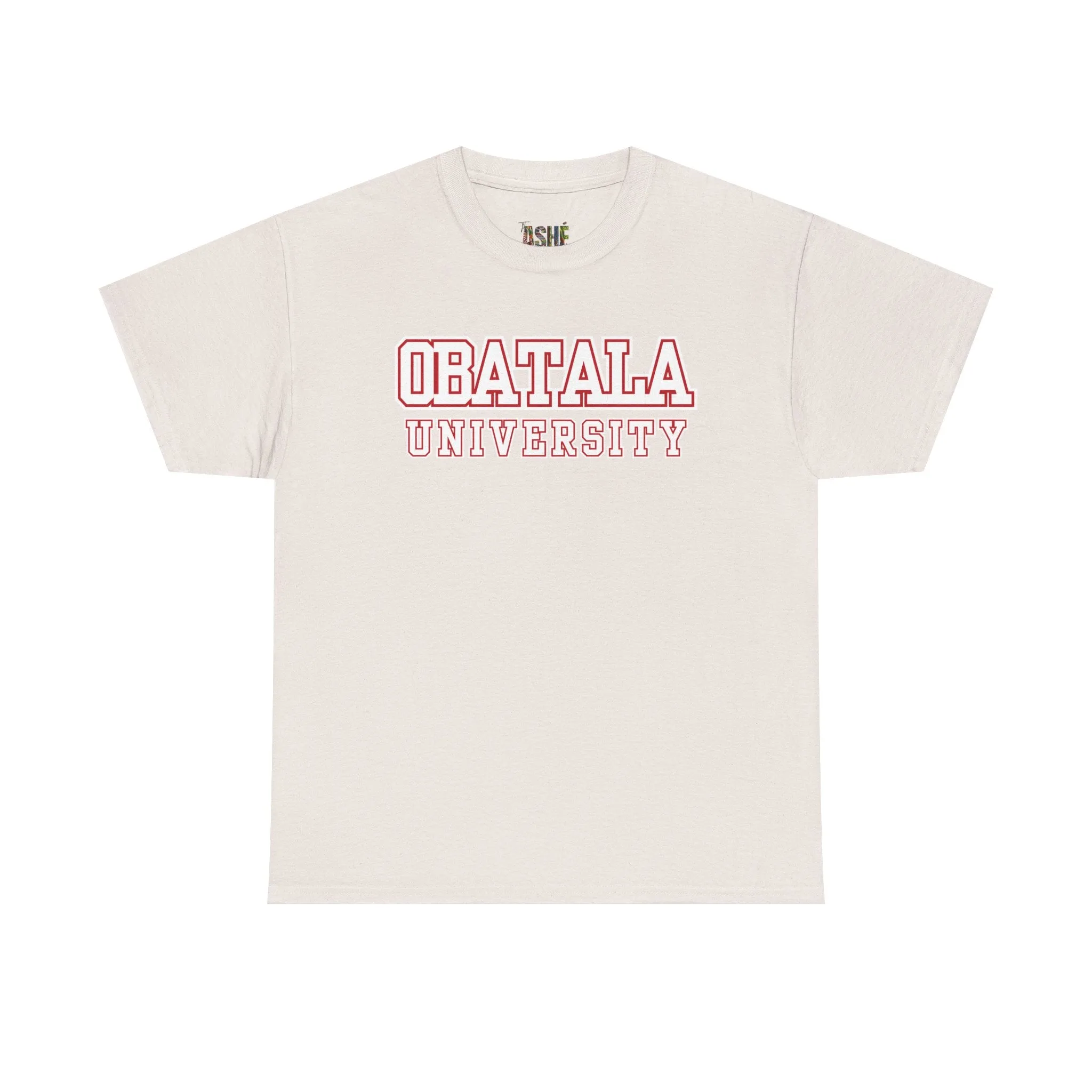 Obatala University Unisex Heavy Cotton Tee - Casual College Style Graphic Shirt