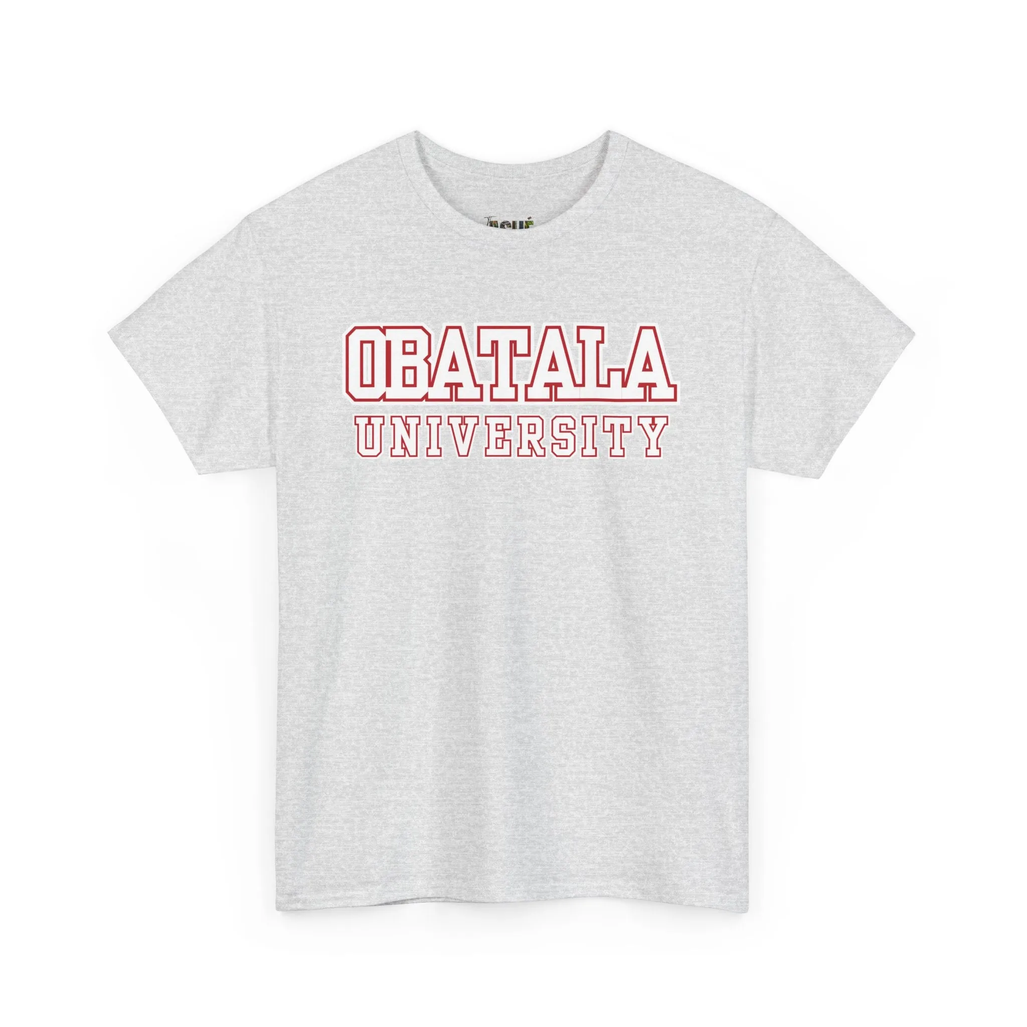 Obatala University Unisex Heavy Cotton Tee - Casual College Style Graphic Shirt