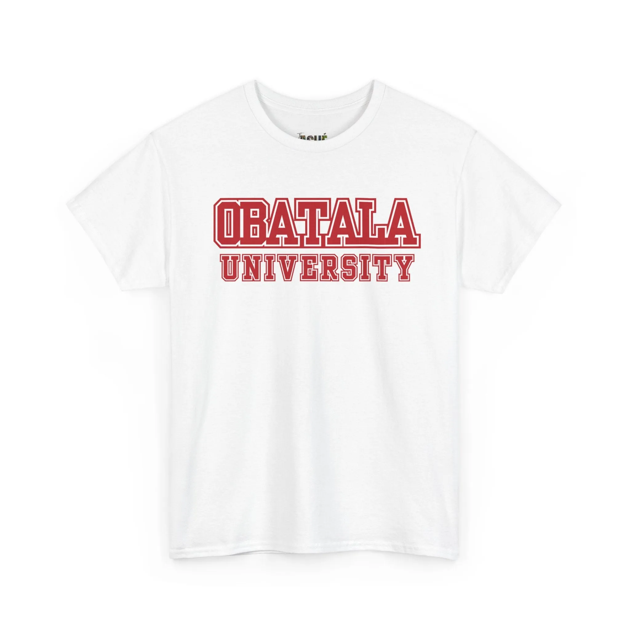 Obatala University Unisex Heavy Cotton Tee - Casual College Style Graphic Shirt