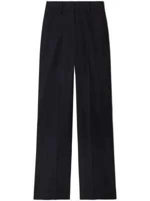 Off White Trousers Black