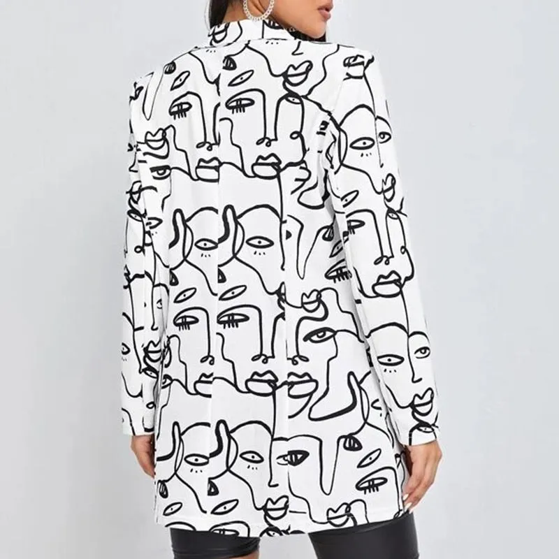 Office Lady Coat Casual Streetwear