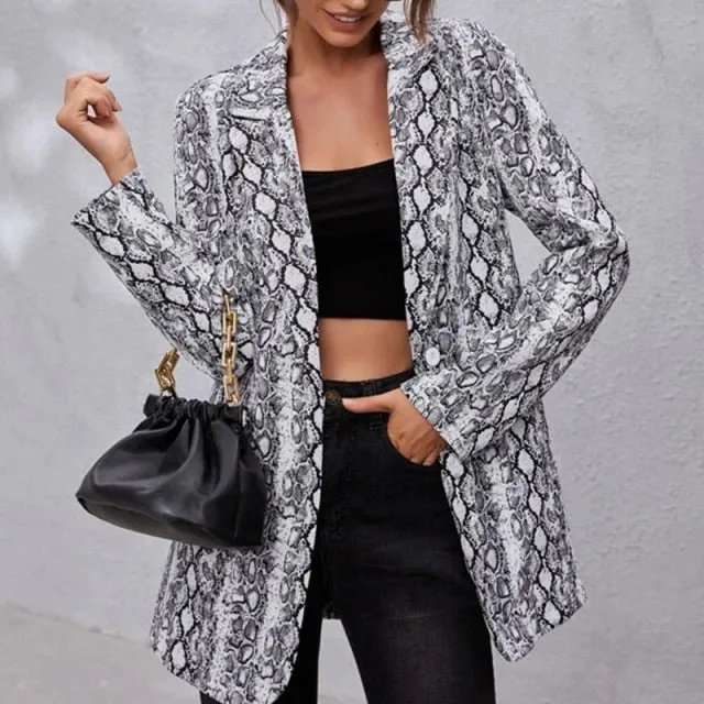 Office Lady Coat Casual Streetwear