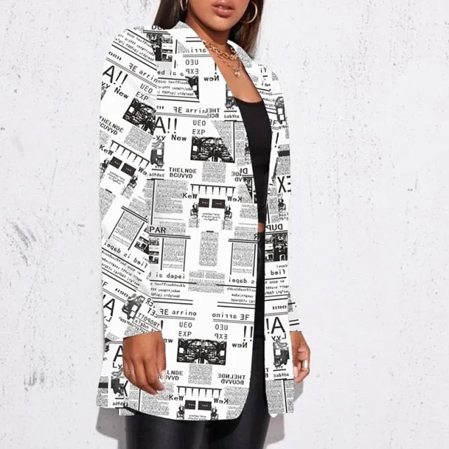 Office Lady Coat Casual Streetwear