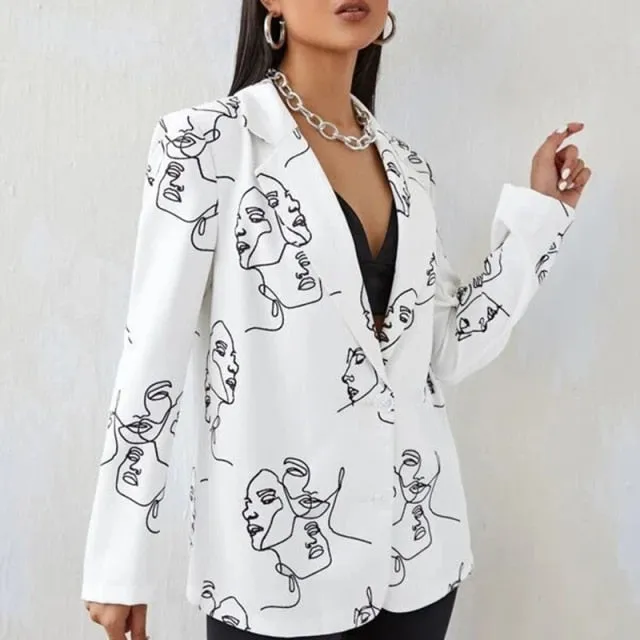 Office Lady Coat Casual Streetwear