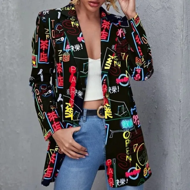 Office Lady Coat Casual Streetwear