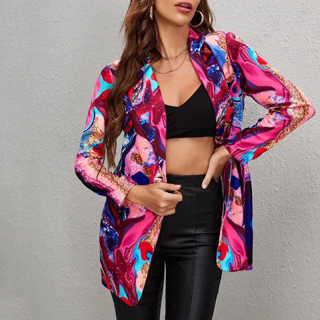 Office Lady Coat Casual Streetwear