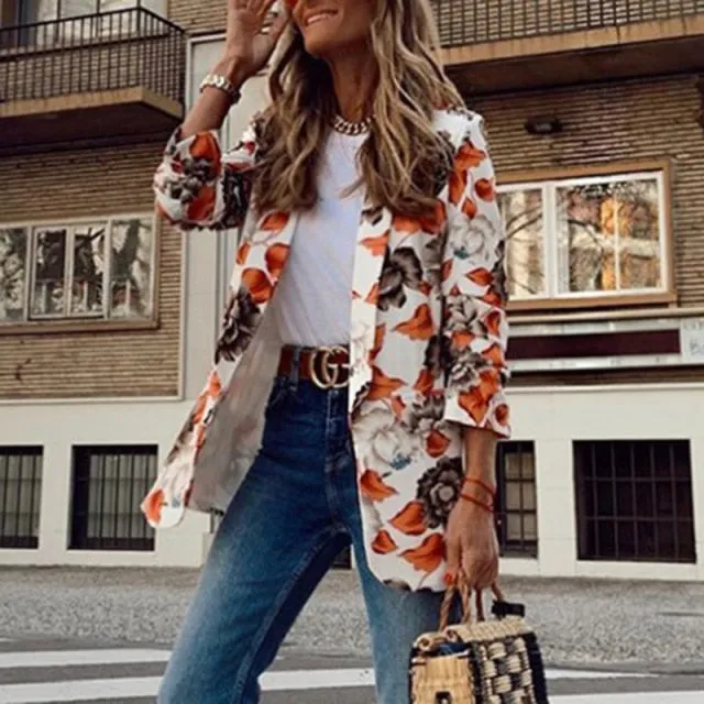 Office Lady Coat Casual Streetwear