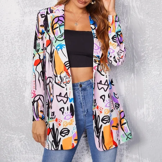 Office Lady Coat Casual Streetwear