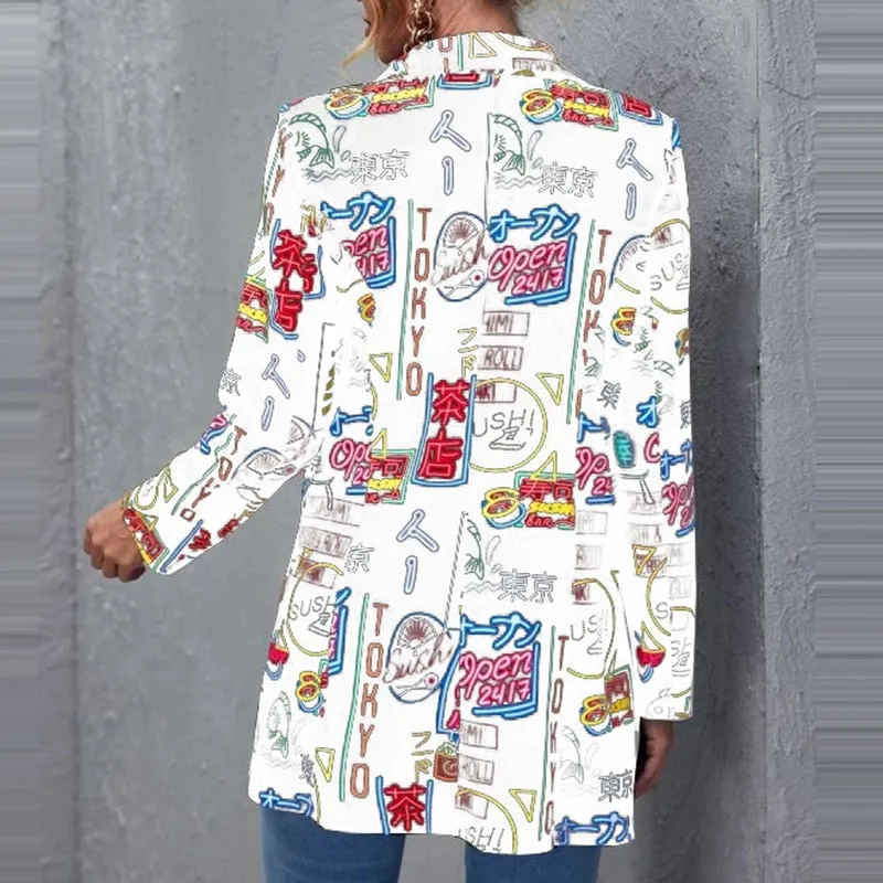 Office Lady Coat Casual Streetwear
