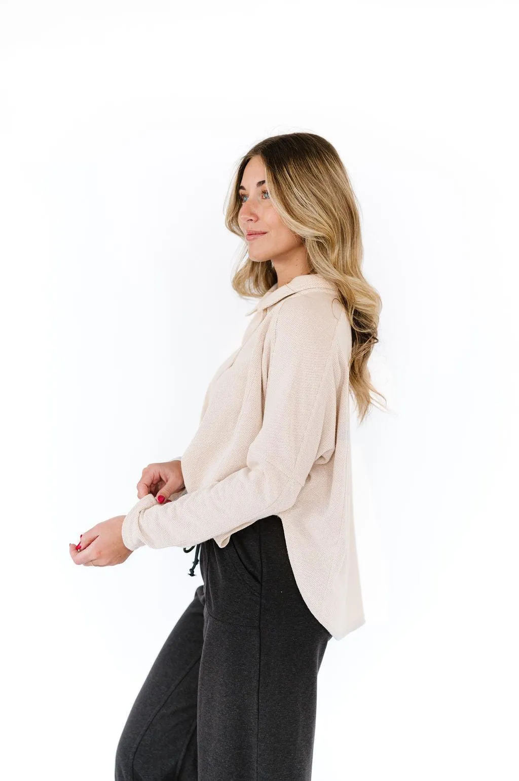 Olivia Top in Cream