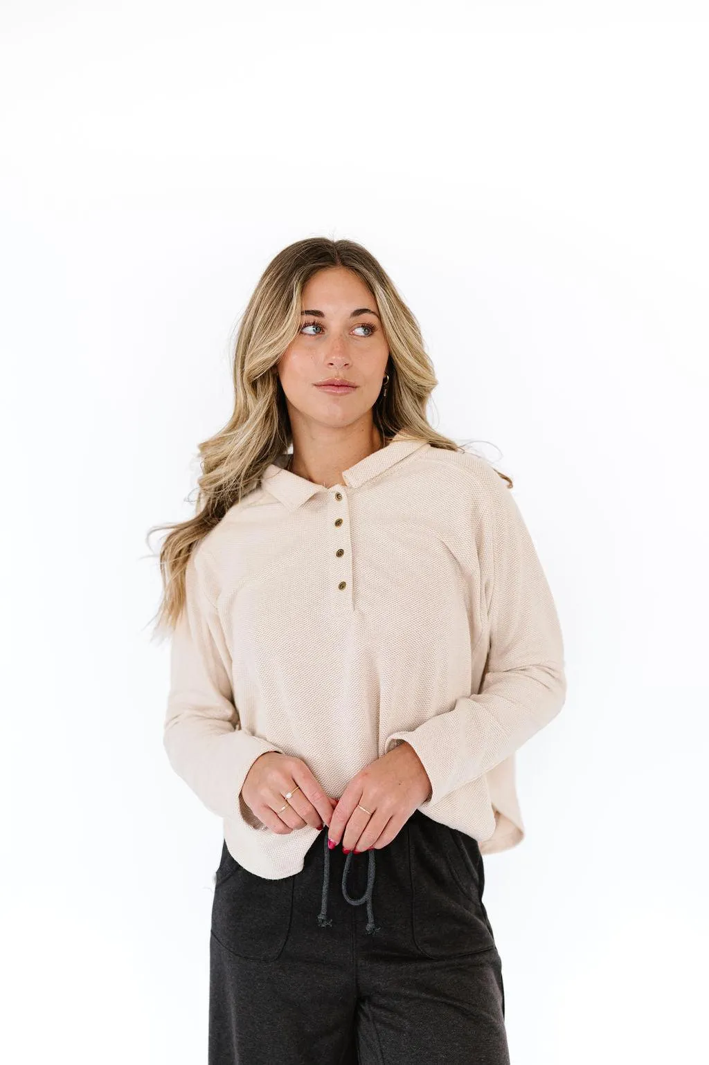Olivia Top in Cream