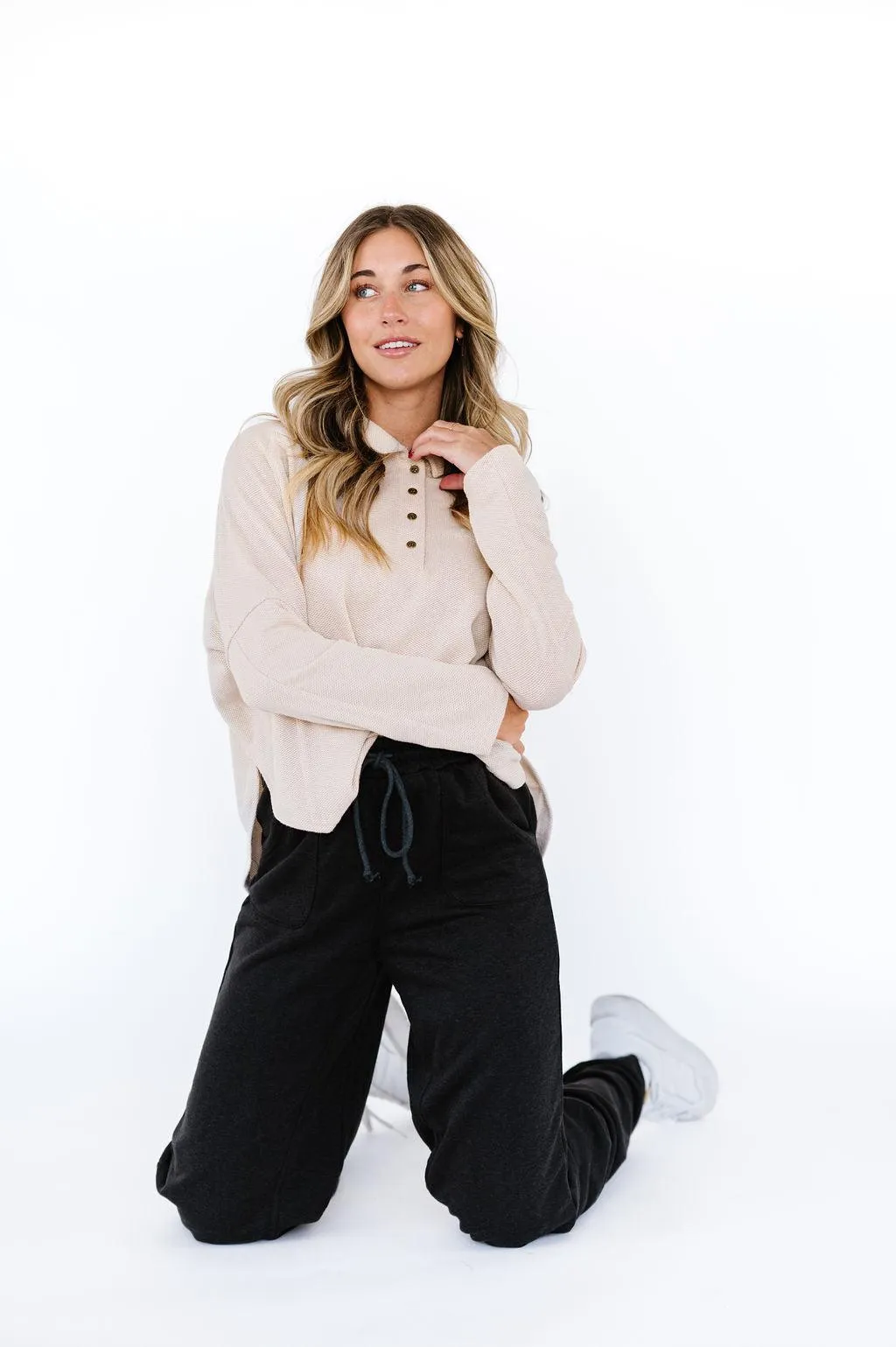 Olivia Top in Cream