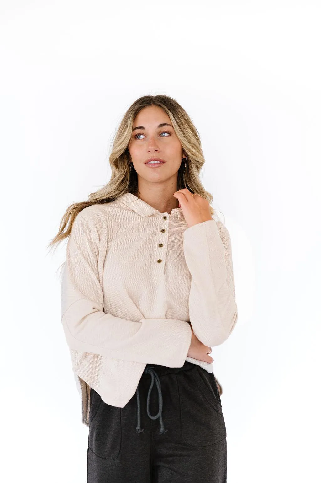 Olivia Top in Cream
