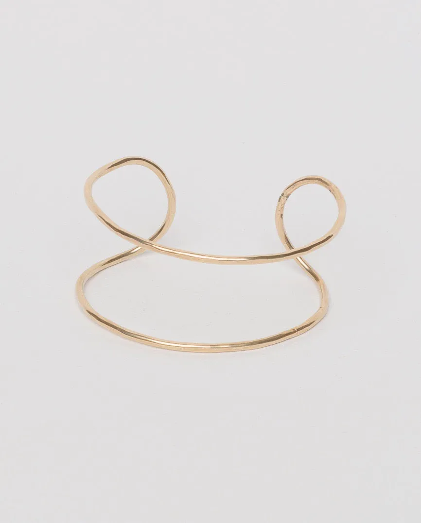 Open Cuff, Gold Filled