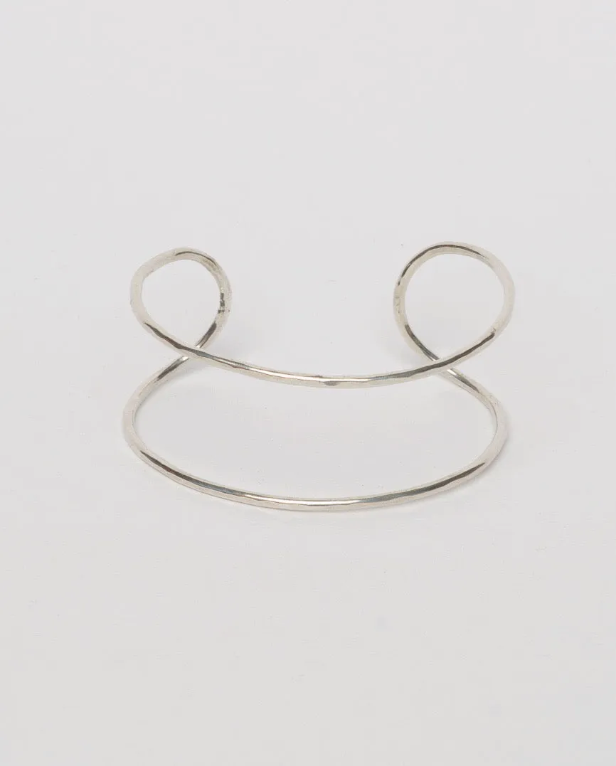 Open Cuff, Sterling Silver