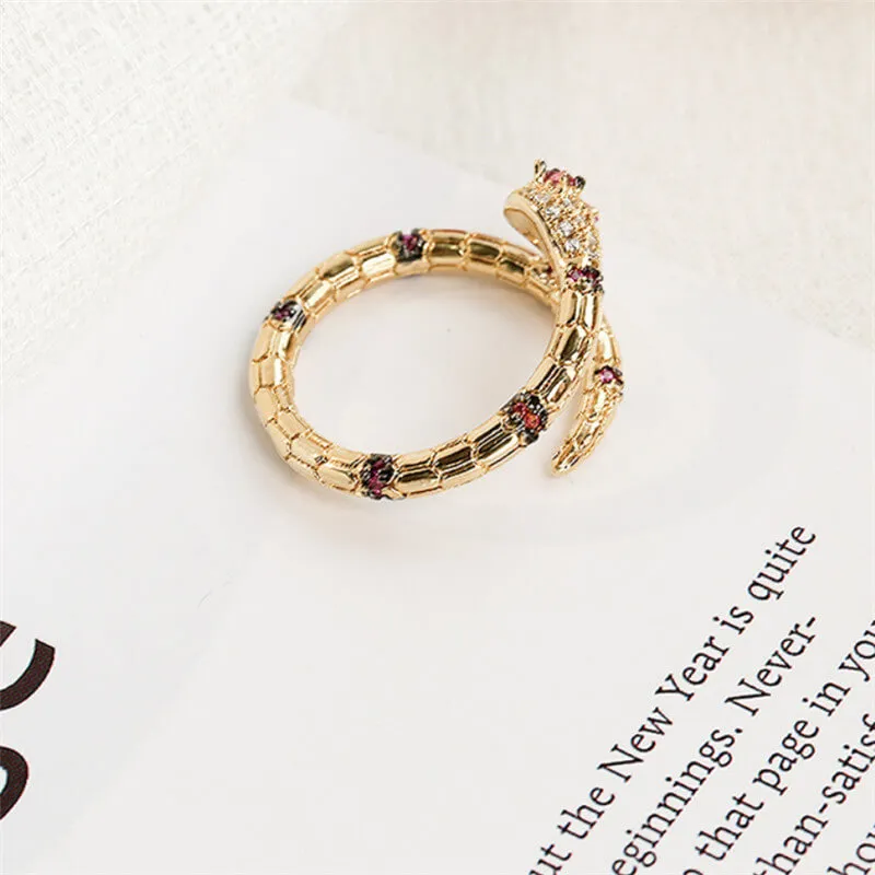 Open End Snake Ring