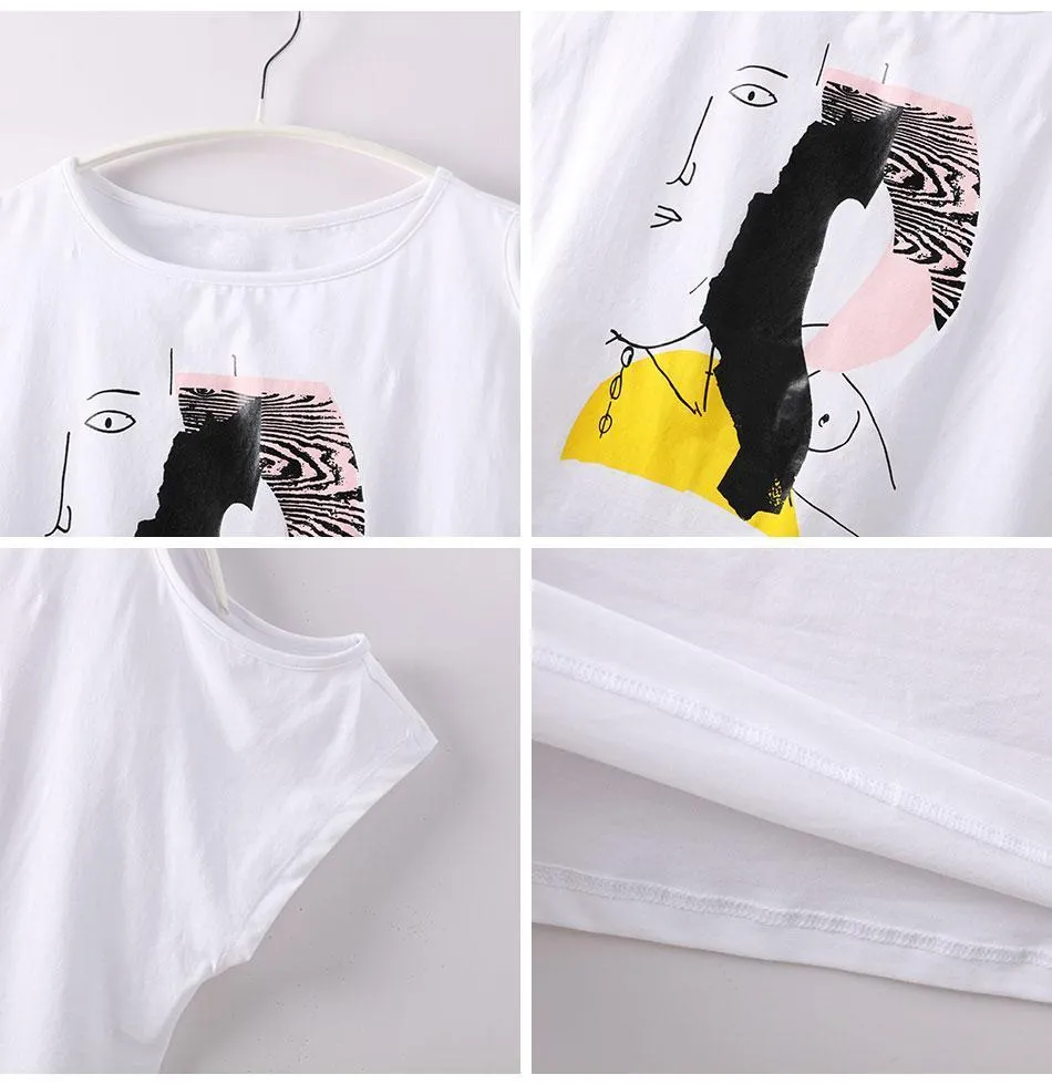 Open Shoulder T-Shirt