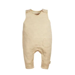 Organic Newborn Clothing: Sleeveless Thermal Romper