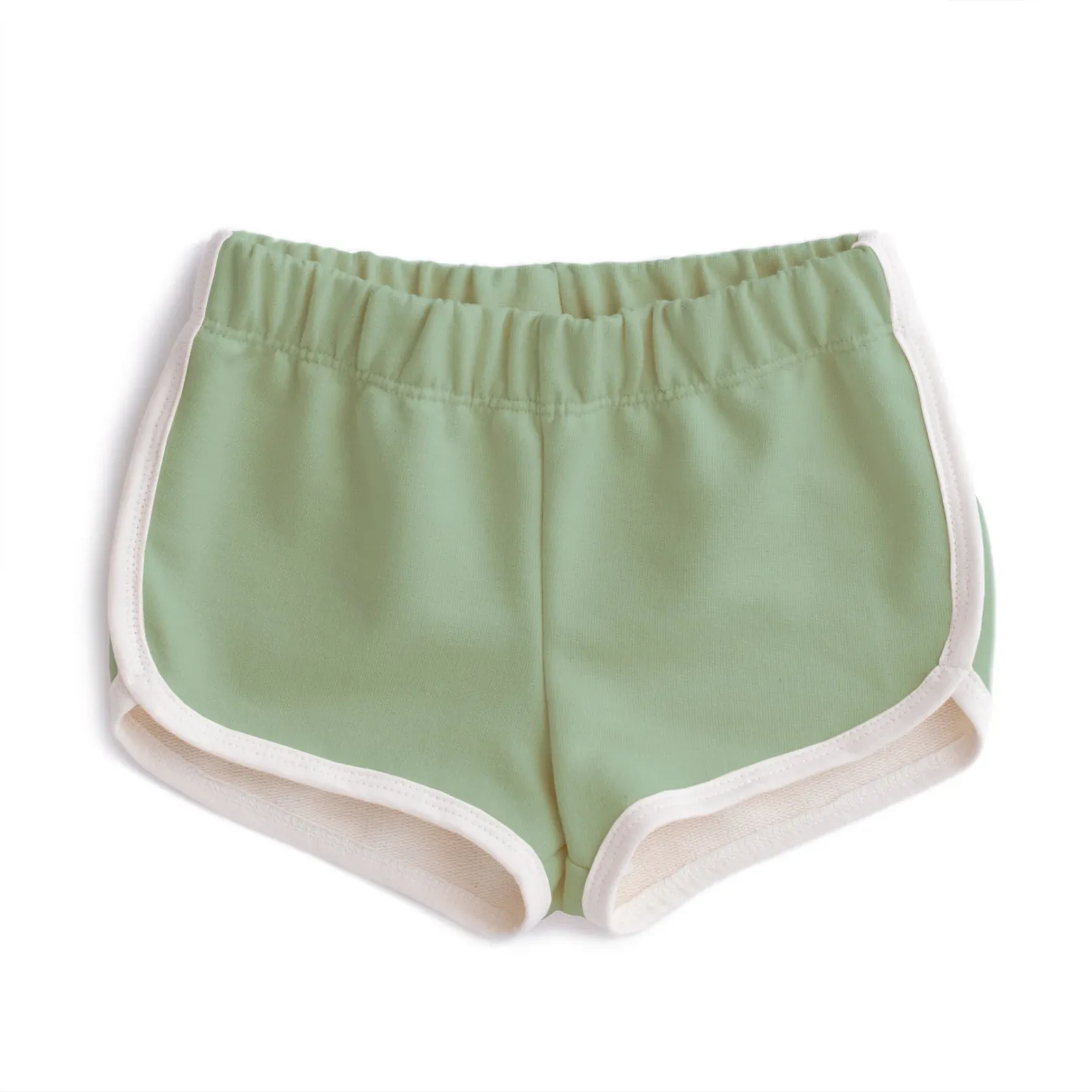 Organic Panda Green Shorts