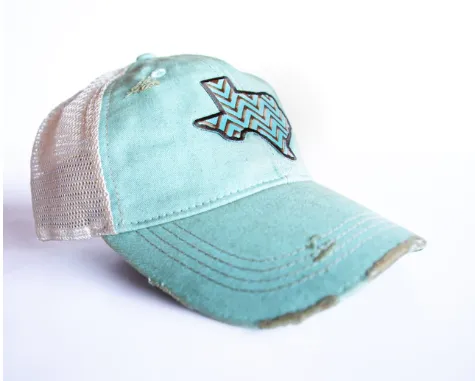 Original Cowgirl Clothing Cap: Texas Chevron