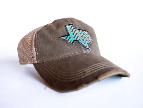 Original Cowgirl Clothing Cap: Texas Chevron