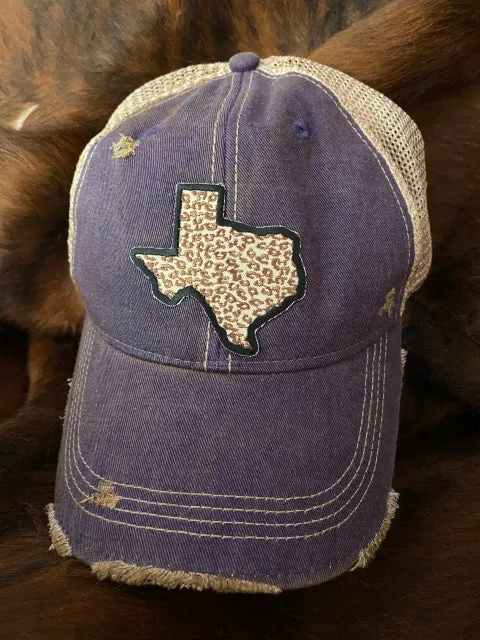 Original Cowgirl Clothing Cap: Texas Leopard