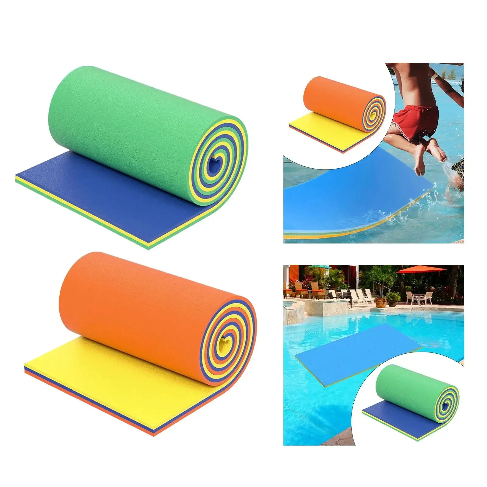 Oversized Foam Lounge Mat for Water