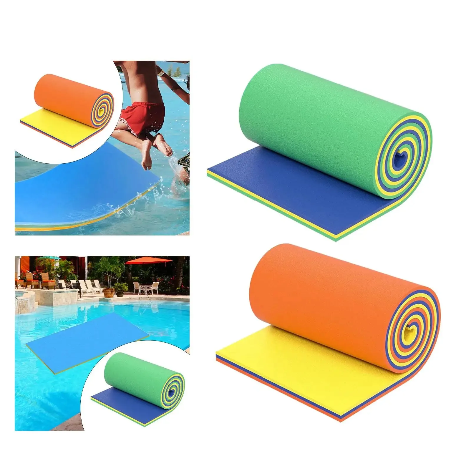 Oversized Foam Lounge Mat for Water