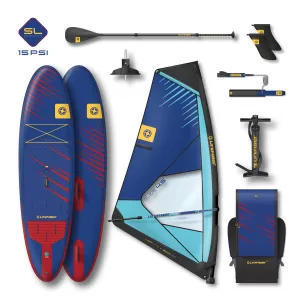 Oxygen iWindSup SL 10'7" & Glide 3.5 Rig   Paddle   Leash