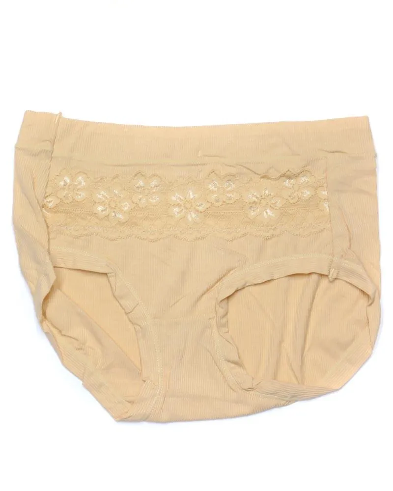 Pack of 2 Basic Soft Cotton Stretchable Panty FP-656 - Mix Colors